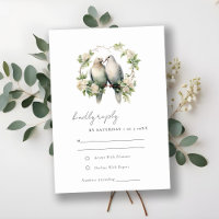 Élégant Inséparable Mariage de couronne botanique