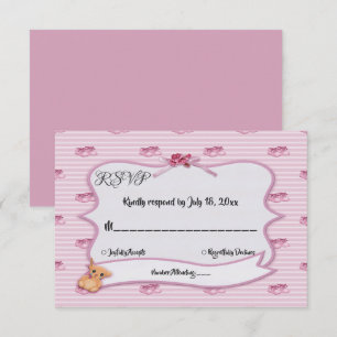 Cartons Réponse Elégant rose tendance élégant Ornate moderne Maria