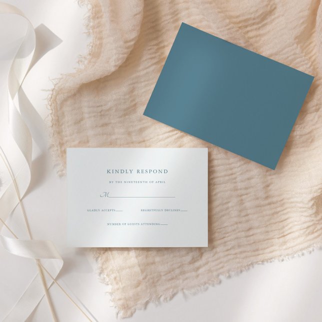 Cartons Réponse Élégant script Mariage formel (Créateur téléchargé)