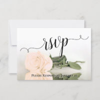 Elégant Sepia Peach Rose Réflexions Mariage
