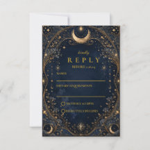 Elegant Starry Nights Celestial Wedding
