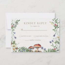 Cartons Réponse Elegant Woodland | Forest Wedding