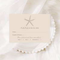 Étoile de mer beige de mariage de plage pour dîner