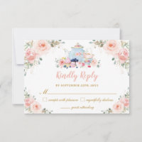 Fête de Naissance Rose Pâle Florale pour Bébé Fill