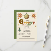 Fête de Noël Groovy 70