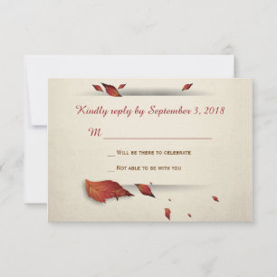 Cartons Réponse Feuilles d'automne