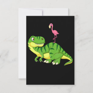 Cartons Réponse Flamant rose   Amateurs de dinosaures Flamants ros