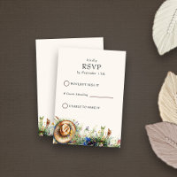 Fleur sauvage Cowgirl Rustique Floral Simple