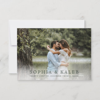 Cartons Réponse Floral rustique