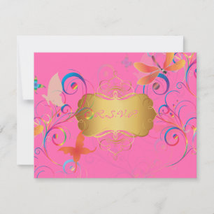 Cartons Réponse Flutting by.. dragon mouches+papillons+tourbillons