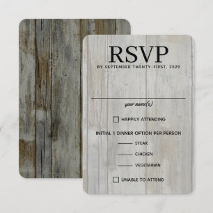 Cartons Réponse Forêt Noire Rustique Choix de nourriture