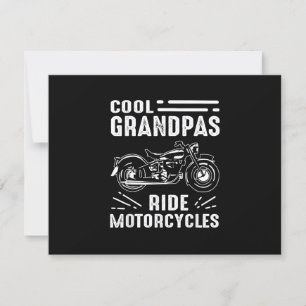 Cartons Réponse Grand Père Biker