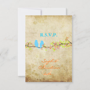 Cartons Réponse INSÉPARABLES, RSVP/do-it-yourself couleur