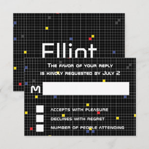 Cartons Réponse Jeu de Bat mitzvah à la barre BM sur