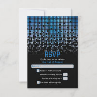 Jeu vidéo noir bleu Gamer Bar Mitzvah