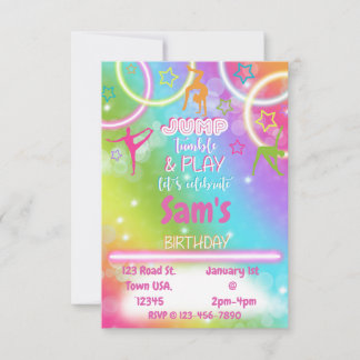 Cartons Réponse Jump, Tumble, and Play Birthday!