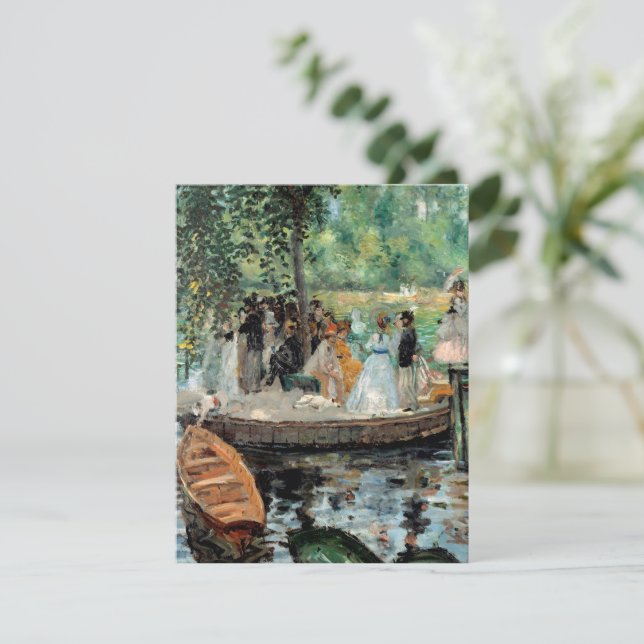 Cartons Réponse La Grenouillère Auguste Renoir (Debout devant)