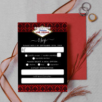 La Parties scintillant Damask Las Vegas Mariage Co