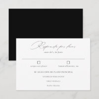 Langue Espagnole Nuestra Boda Negro Caligrafía