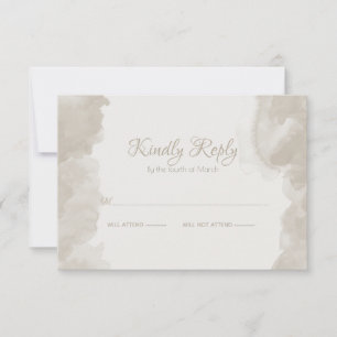 Cartons Réponse Laver à l'aquarelle dans le champignon par Barefoo