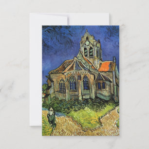 Cartons Réponse L'église d'Auvers de Vincent van Gogh Mariage