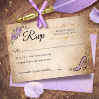 Lilac Lavender Gold Princess Chaussure élégant mar