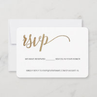 Logo de l'événement commercial faux Gold Script em