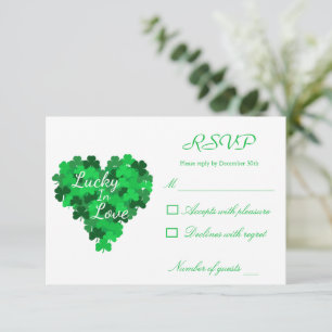 Cartons Réponse Lucky In Love Mariage