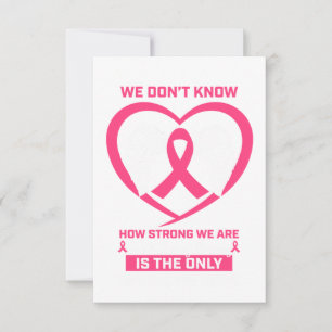 Cartons Réponse Maman Soeur Fille Pink Ribbon Cancer du sein