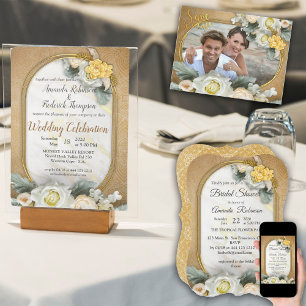 Cartons Réponse Mandalas d'or de Diverses photos de Cercle géométr