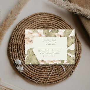 Cartons Réponse Mariage au Jardin Botanique