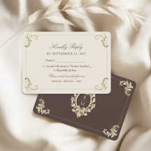 Mariage Baroque en Or et Brun au Chocolat