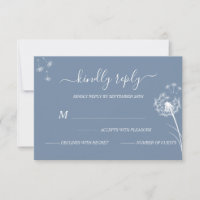 Mariage Bohème Fleur Sauvage Bleue