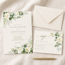 Mariage botanique moderne personnalisé