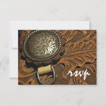 Mariage campagnard de selle de cheval occidental R