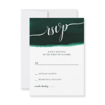Mariage couleur vert émeraude