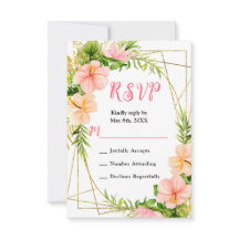 Mariage dans la Jungle Tropicale avec Feuillage
