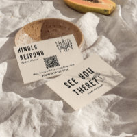 Mariage de code QR moderne et original