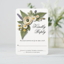 Mariage de jardin aux fleurs sauvages blanches