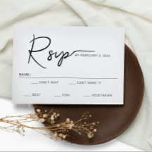 Mariage de script simple moderne