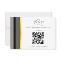 Mariage de typographie Elegant Black Grey Gold Str