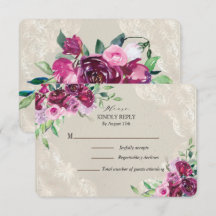 Mariage Dove Grey & Vin et Roses Rose
