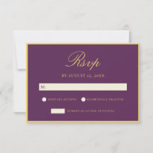 Mariage Élégant Prune et Jaune Vieille Fortune
