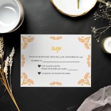 Mariage Espagnol Minimaliste Floral Jaune Talavera