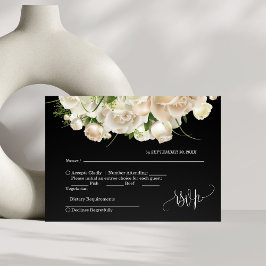 Cartons Réponse Mariage Floral