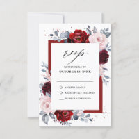 Mariage Floral Dusty Blue Ardoise Vin de Bourgogne