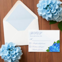 Mariage Floral Hydrangea Bleu