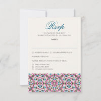 Mariage géométrique en treillis marocain
