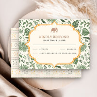 Mariage indien des éléphants de forêt tropicale
