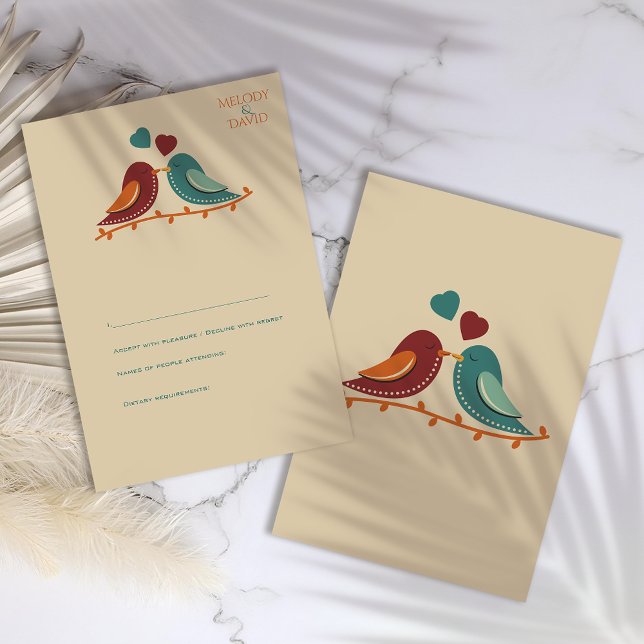 Cartons Réponse Mariage Inséparable (Créateur téléchargé)